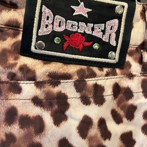 Awesome Bogner Leopard Ski Pants, Size 12 Long.